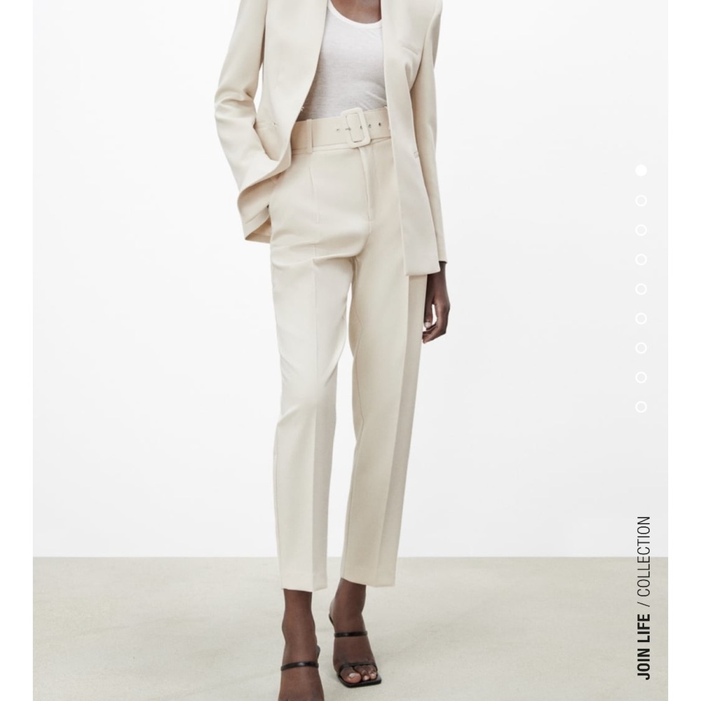 Zara medium belted pants